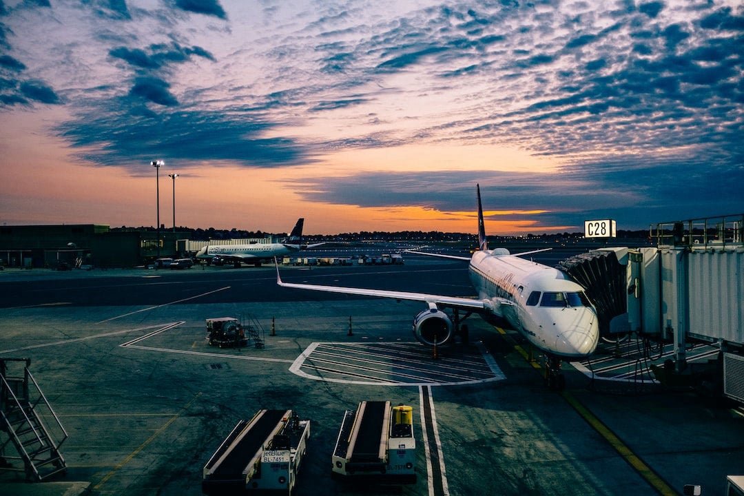 Traveler planning flights with BestFlightsBooking